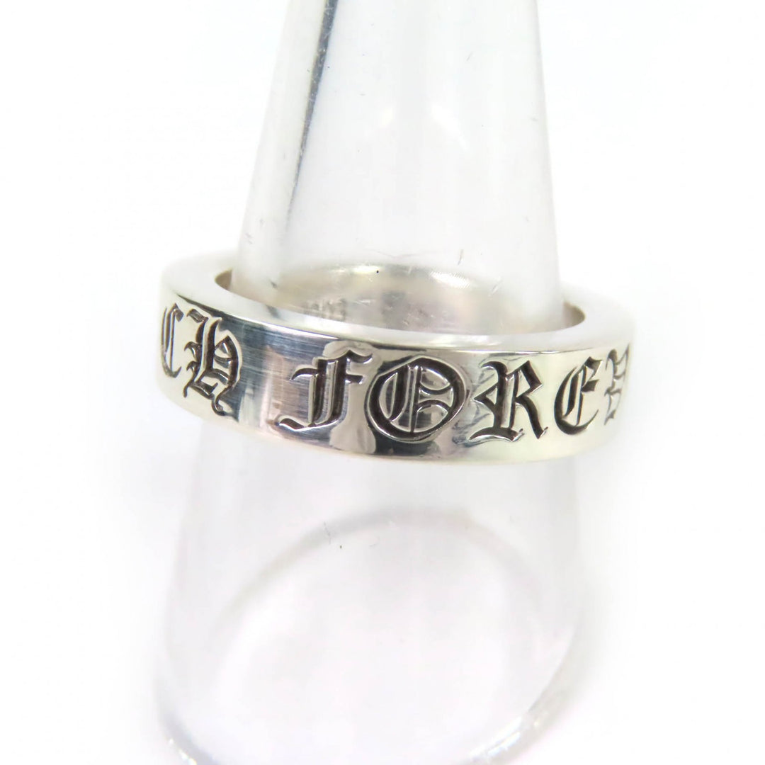 Excellent CHROME HEARTS Ring Spacer Forever 0.2"" Ring Silver 925 mens