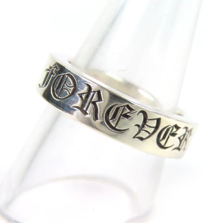 Excellent CHROME HEARTS Ring Spacer Forever 0.2"" Ring Silver 925 mens