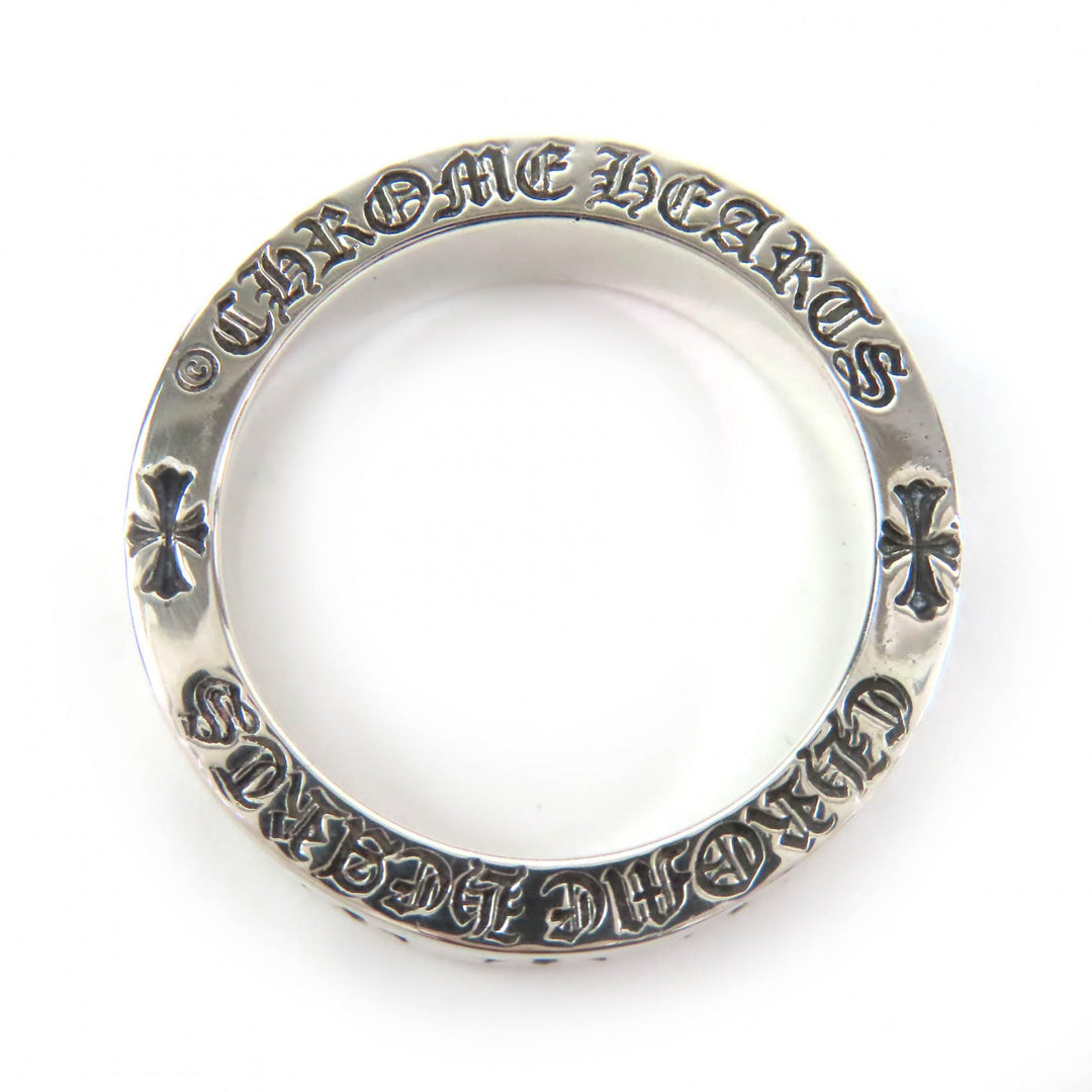 Excellent CHROME HEARTS Ring Spacer Forever 0.2"" Ring Silver 925 mens
