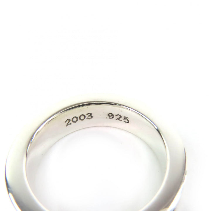 Excellent CHROME HEARTS Ring Spacer Forever 0.2"" Ring Silver 925 mens