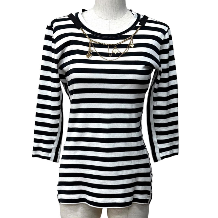 Great LOUIS VUITTON tops white cotton Women S