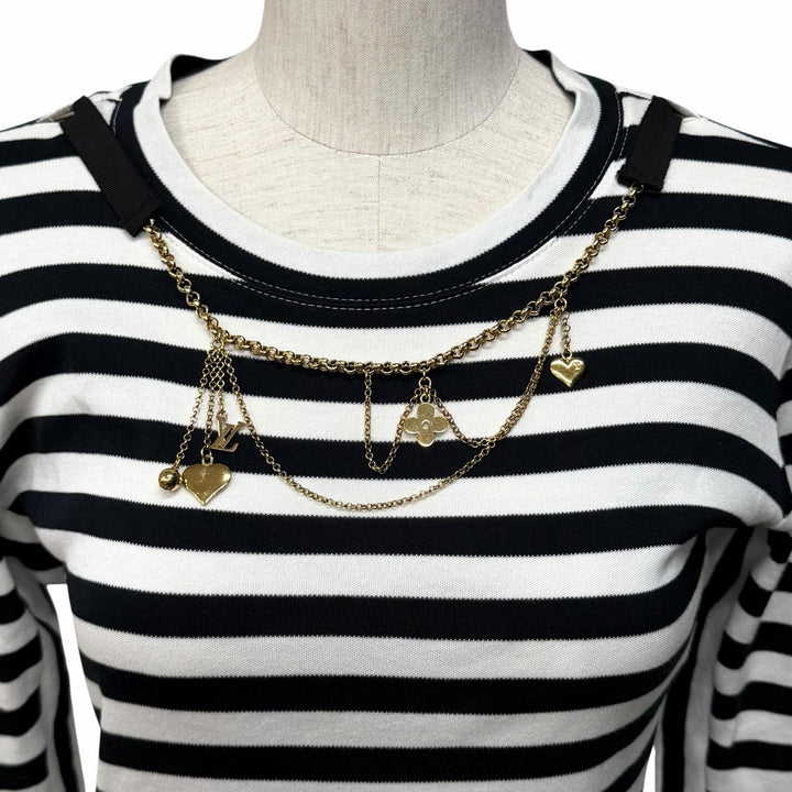 Great LOUIS VUITTON tops white cotton Women S