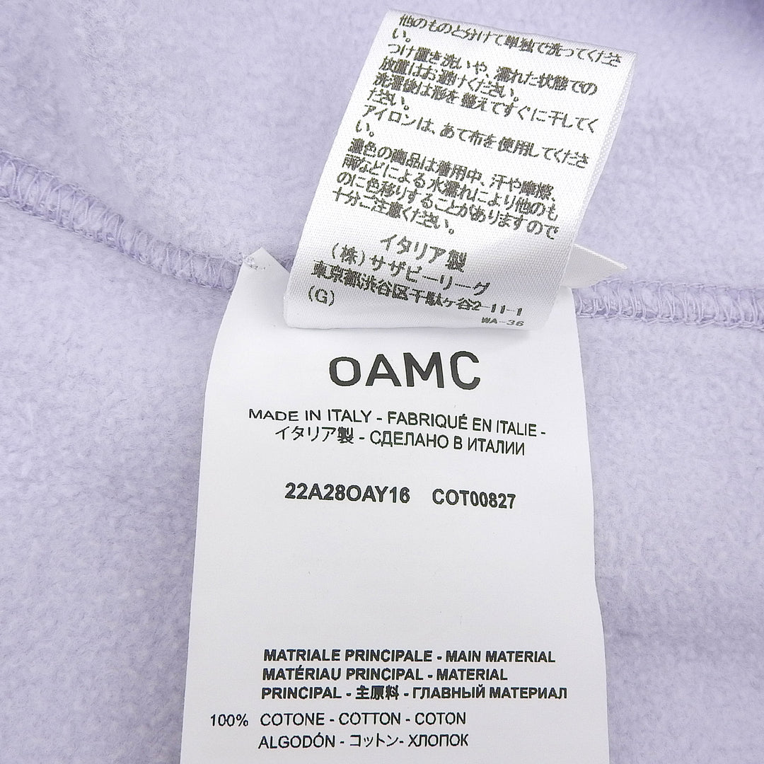 Excellent OAMC hoodie Purple cotton mens M 22A28OAY16