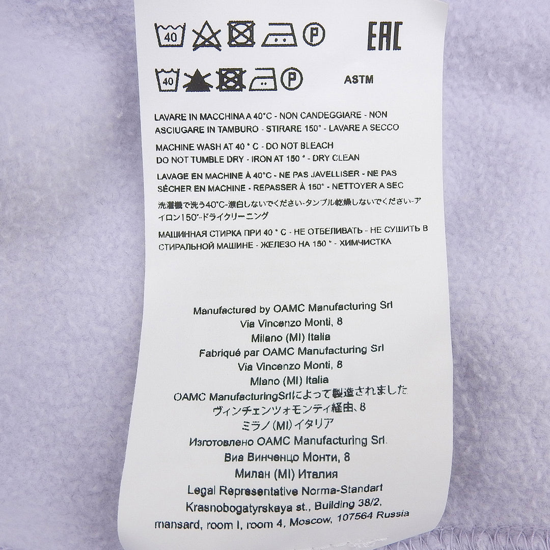 Excellent OAMC hoodie Purple cotton mens M 22A28OAY16