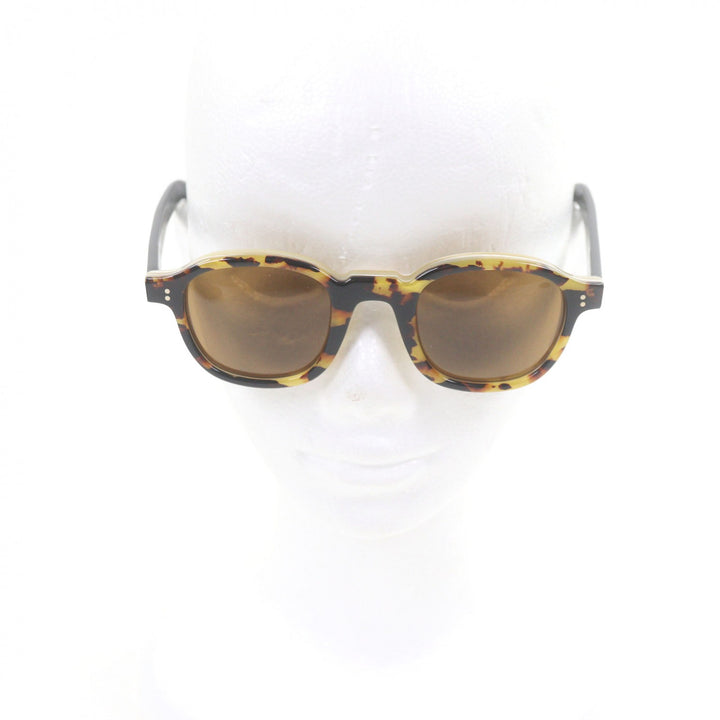 Excellent Lesca Lunetier sunglasses BRUT PANTO LIMITED EDTION Deadstock fabric