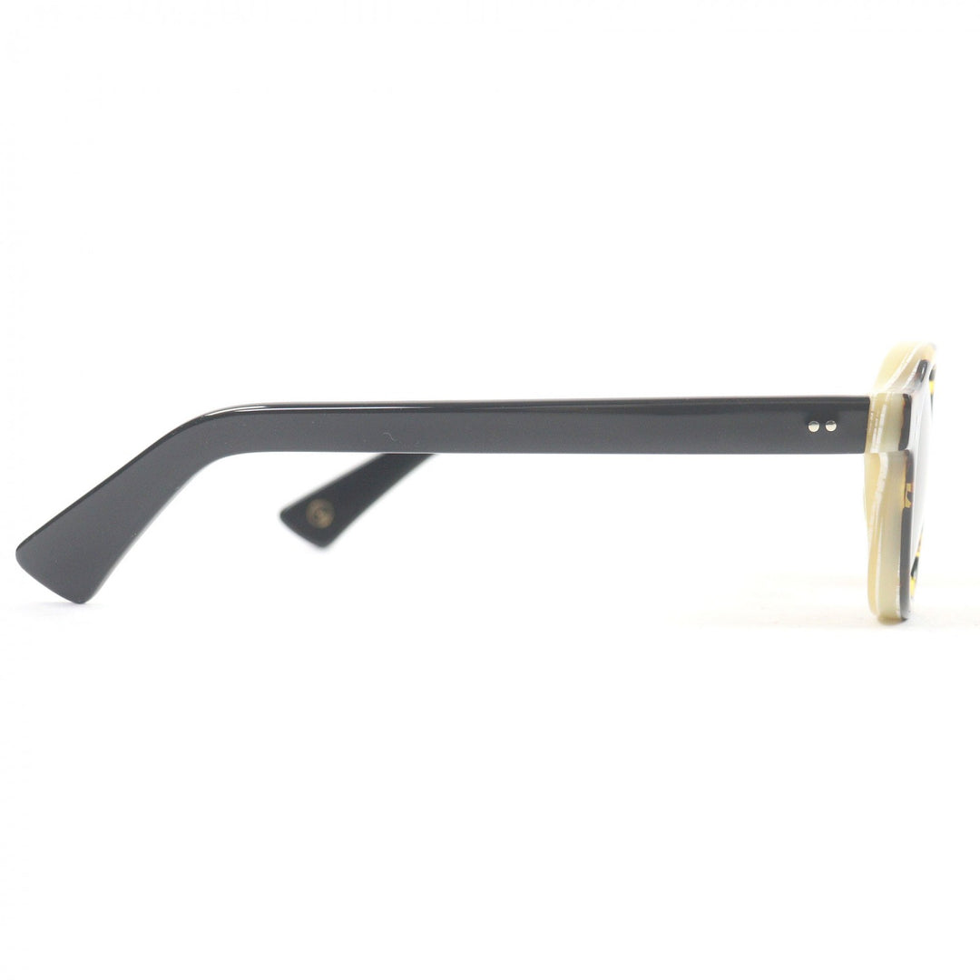 Excellent Lesca Lunetier sunglasses BRUT PANTO LIMITED EDTION Deadstock fabric