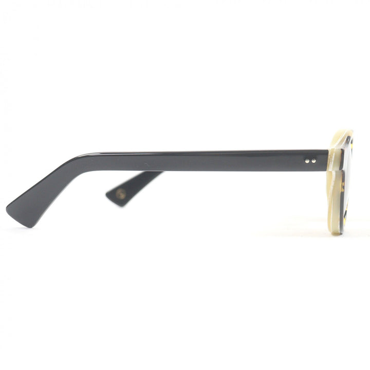 Excellent Lesca Lunetier sunglasses BRUT PANTO LIMITED EDTION Deadstock fabric
