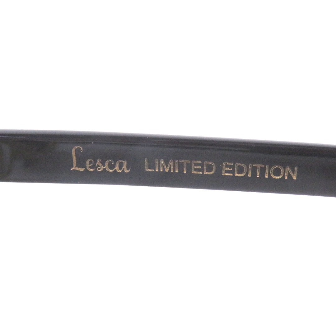 Excellent Lesca Lunetier sunglasses BRUT PANTO LIMITED EDTION Deadstock fabric