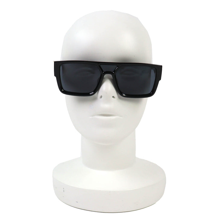 Great LOUIS VUITTON sunglasses LV Sleek Square black mens Z2062E