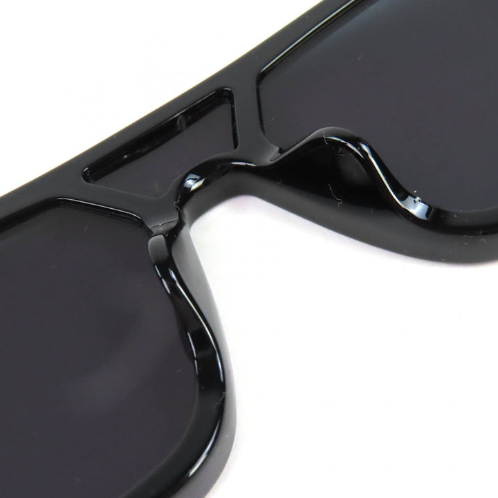 Great LOUIS VUITTON sunglasses LV Sleek Square black mens Z2062E