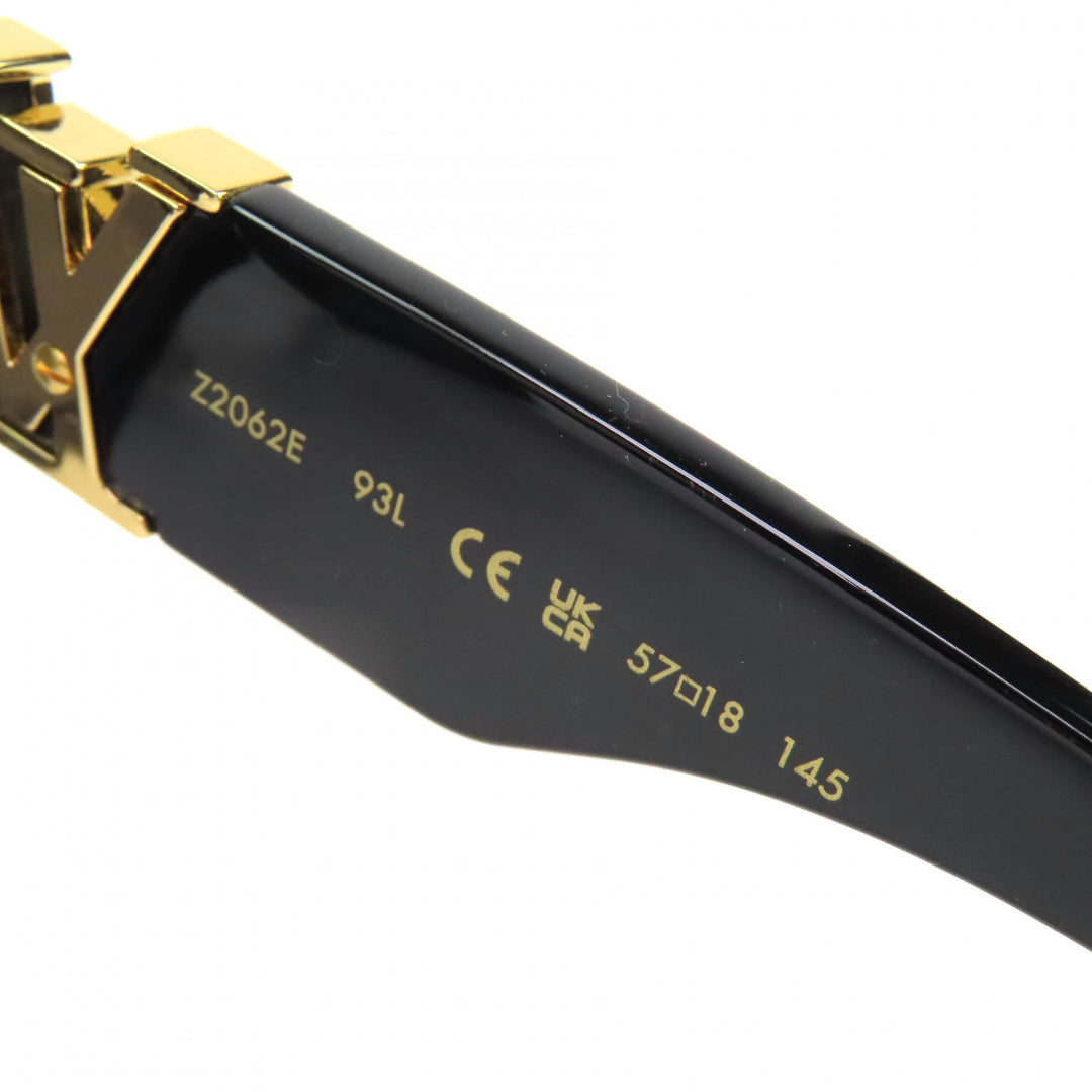 Great LOUIS VUITTON sunglasses LV Sleek Square black mens Z2062E
