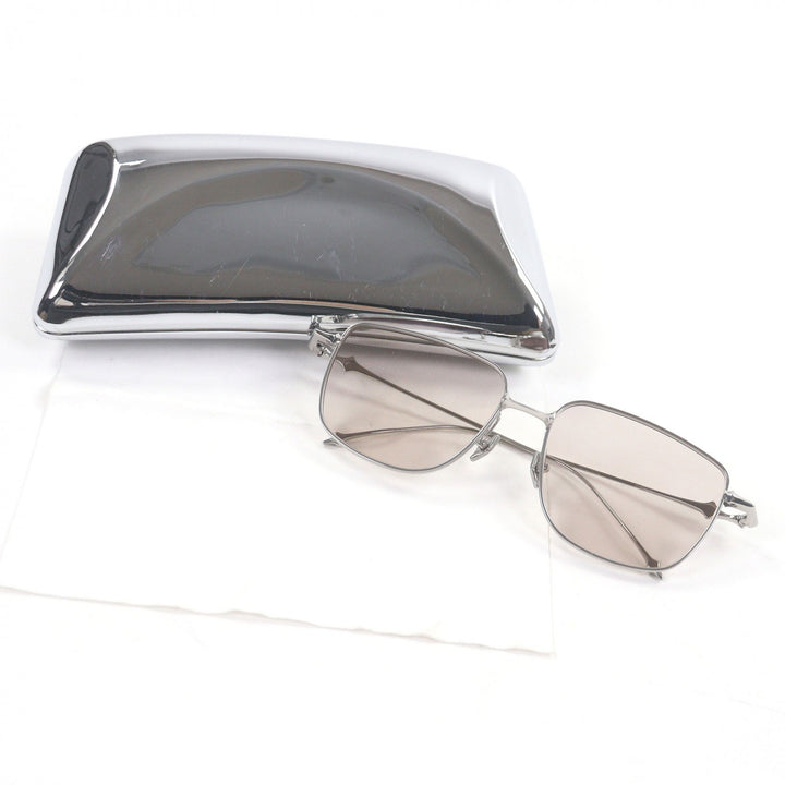 Excellent GENTLE MONSTER sunglasses Academya Eyewear Silver Titanium mens