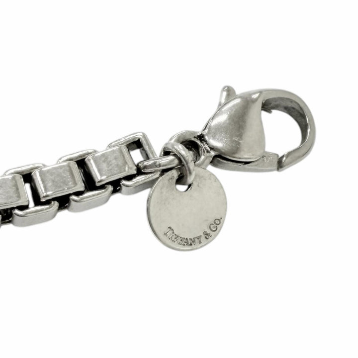Great TIFFANY&Co. bracelet Venetian Silver SV925 mens