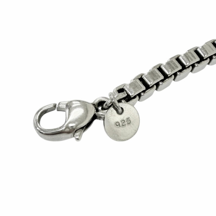 Great TIFFANY&Co. bracelet Venetian Silver SV925 mens