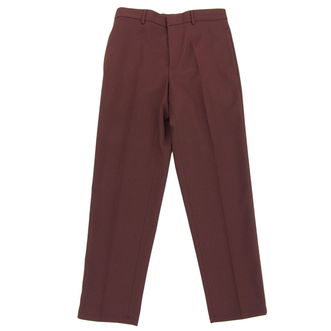 Excellent JIL SANDER Pants Wool gabardine tapered pants Brown mens 44 J21KA0011