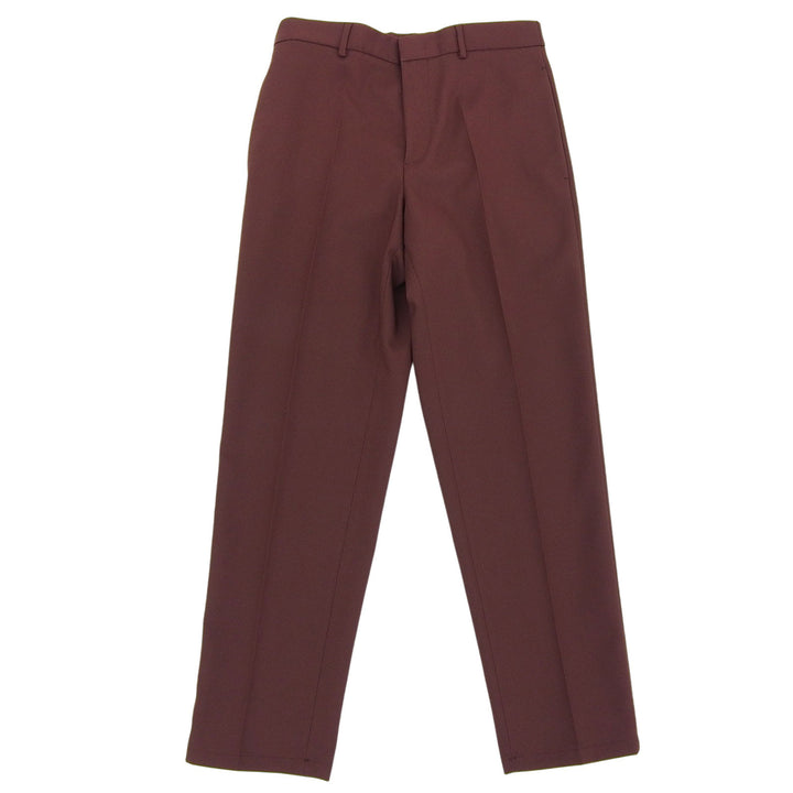 Excellent JIL SANDER Pants Wool gabardine tapered pants Brown mens 44 J21KA0011
