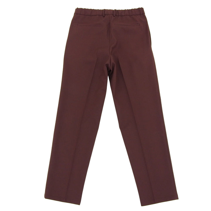 Excellent JIL SANDER Pants Wool gabardine tapered pants Brown mens 44 J21KA0011