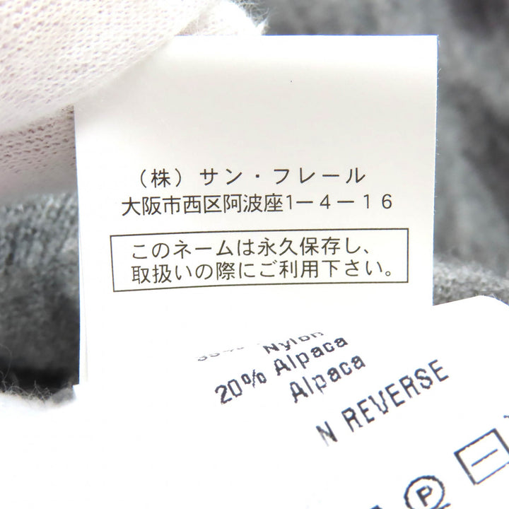 美しいERMANNO SCERVINOカーディガン フリルデザイン クロップド丈 長袖ニット 42