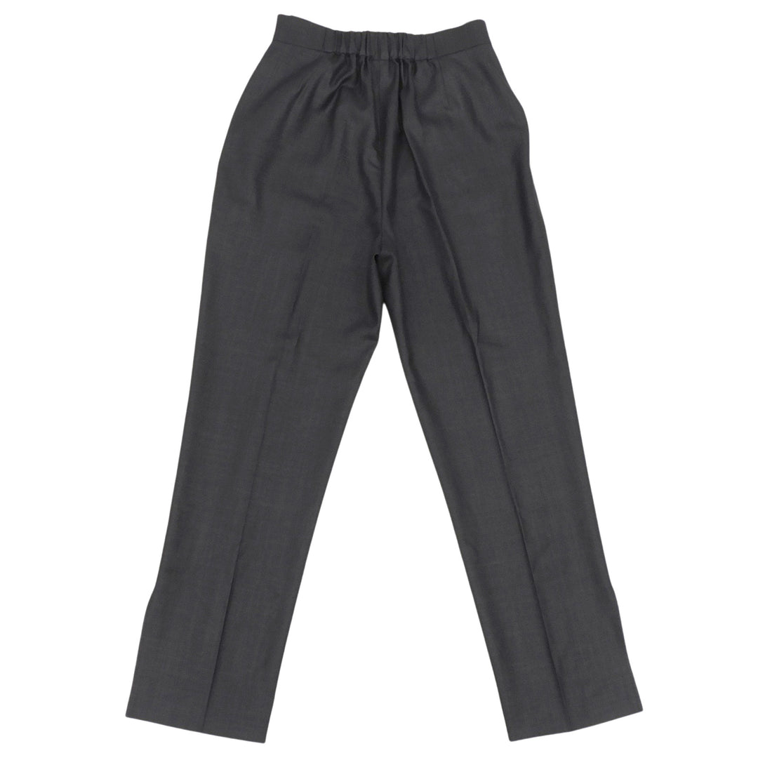 Excellent FOXEY NEW YORK Pants Modern Breeze Navy polyester Women 38 45145
