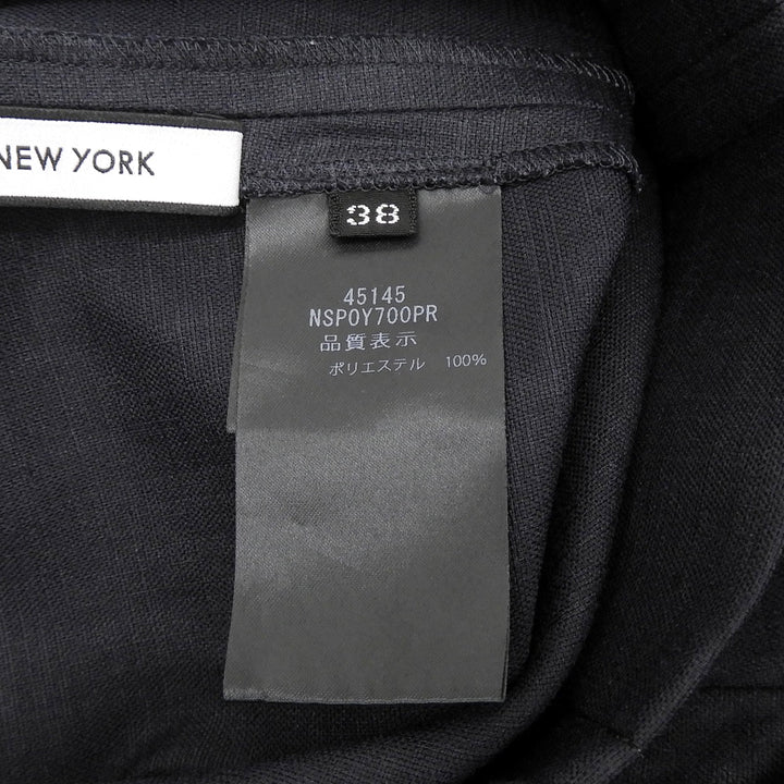Excellent FOXEY NEW YORK Pants Modern Breeze Navy polyester Women 38 45145