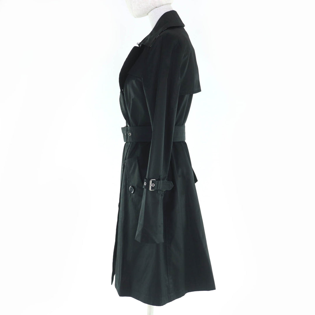Great BURBERRY BLUE LABEL trench coat With wool liner black cotton Women 38