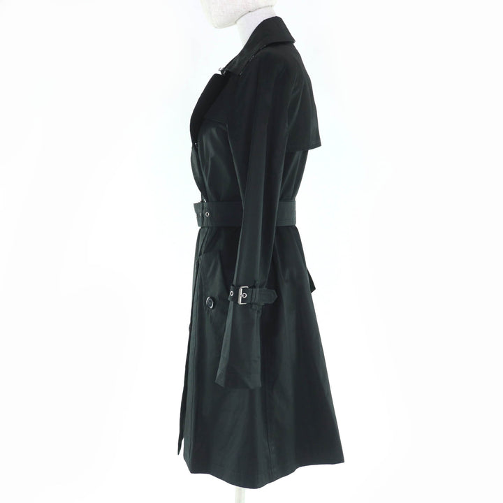 Great BURBERRY BLUE LABEL trench coat With wool liner black cotton Women 38