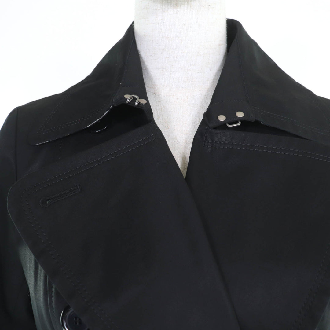 Great BURBERRY BLUE LABEL trench coat With wool liner black cotton Women 38