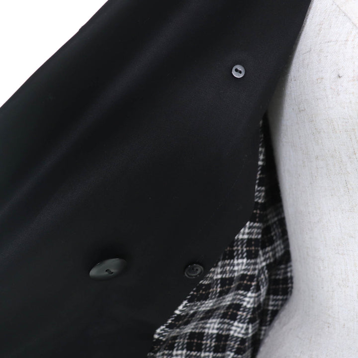 Great BURBERRY BLUE LABEL trench coat With wool liner black cotton Women 38