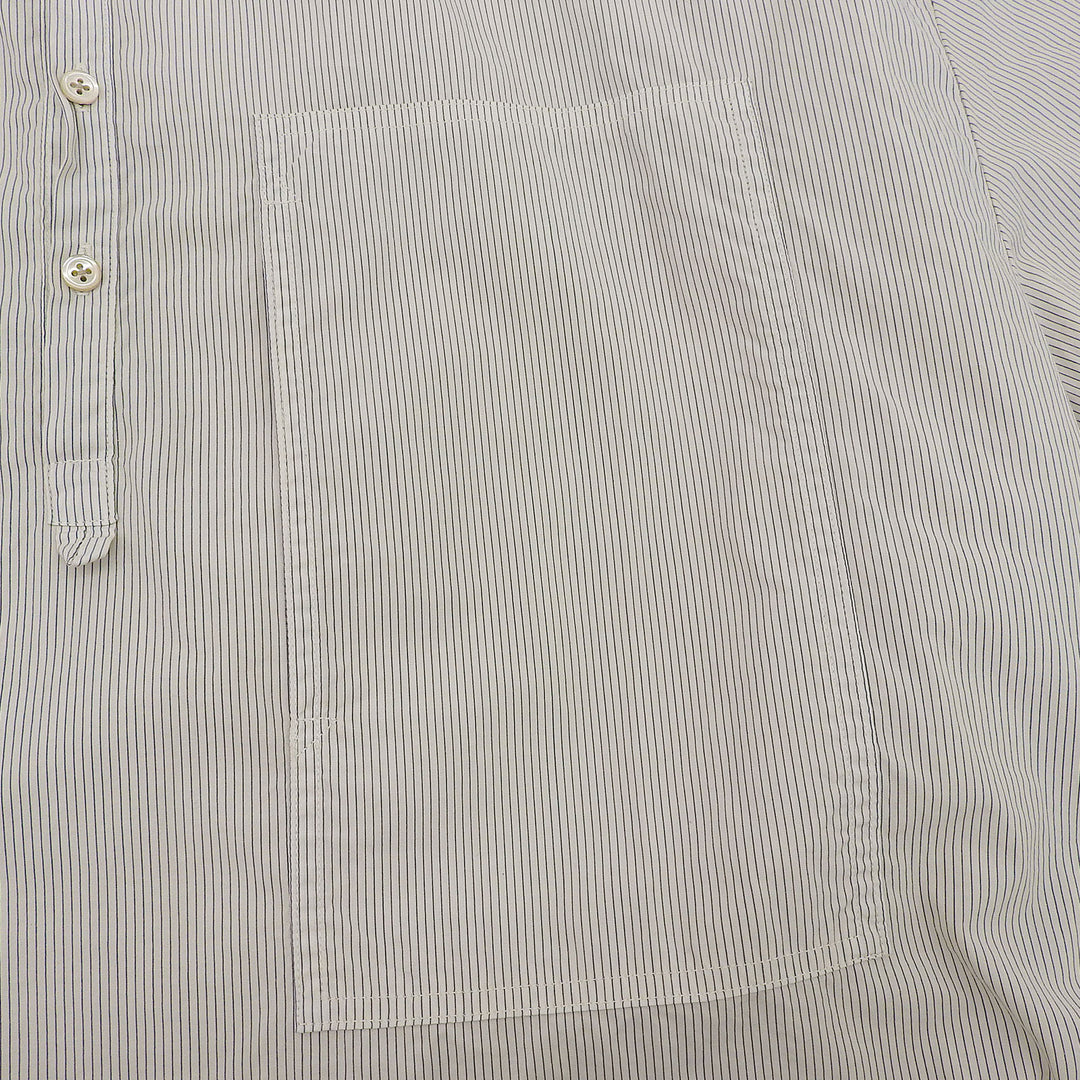 Excellent PORTER CLASSIC Long sleeve shirt beige cotton mens 3