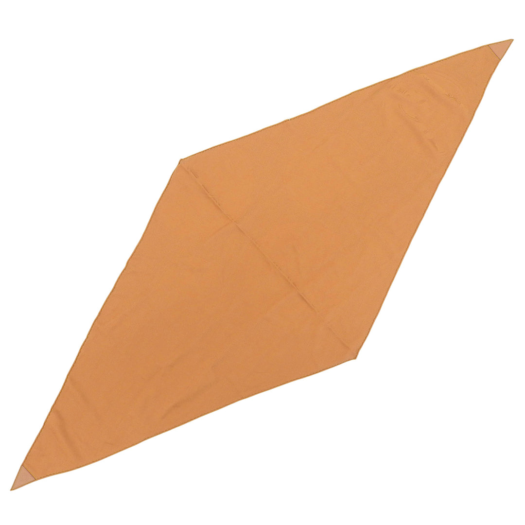 Excellent HERMES Stall New Libris Brown cashmere Women