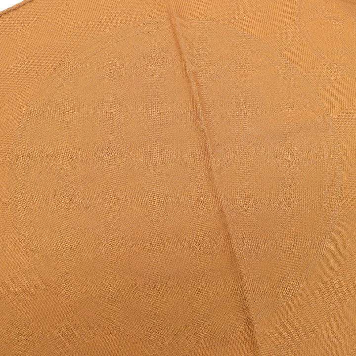 Excellent HERMES Stall New Libris Brown cashmere Women