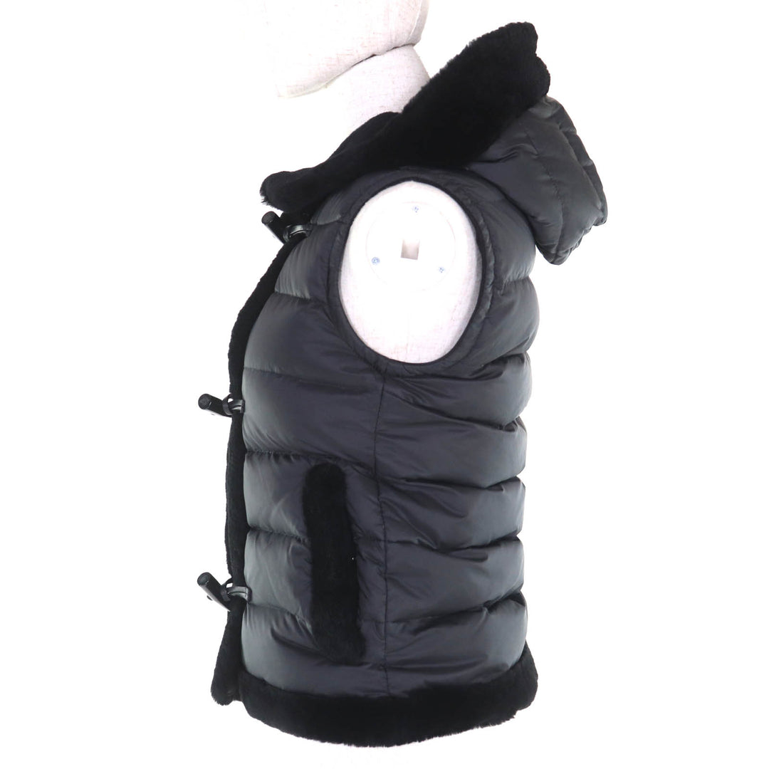 Great EMMETI Down vest black Nylon Women 38