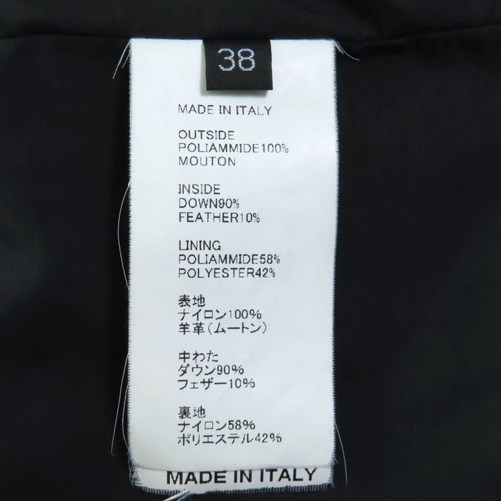 Great EMMETI Down vest black Nylon Women 38