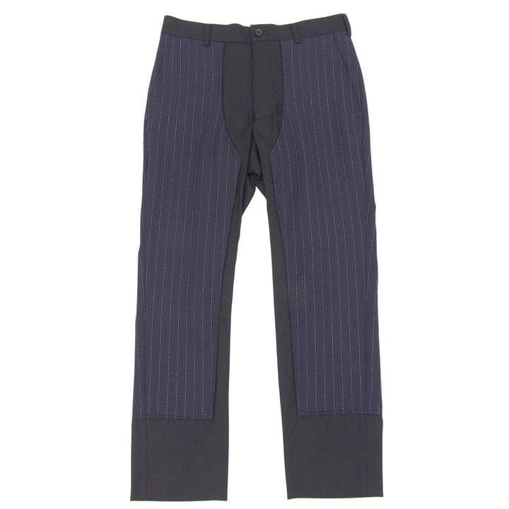 Pristine COMME des GARCONS HOMME PLUS Pants Navy wool mens XS PS-P004