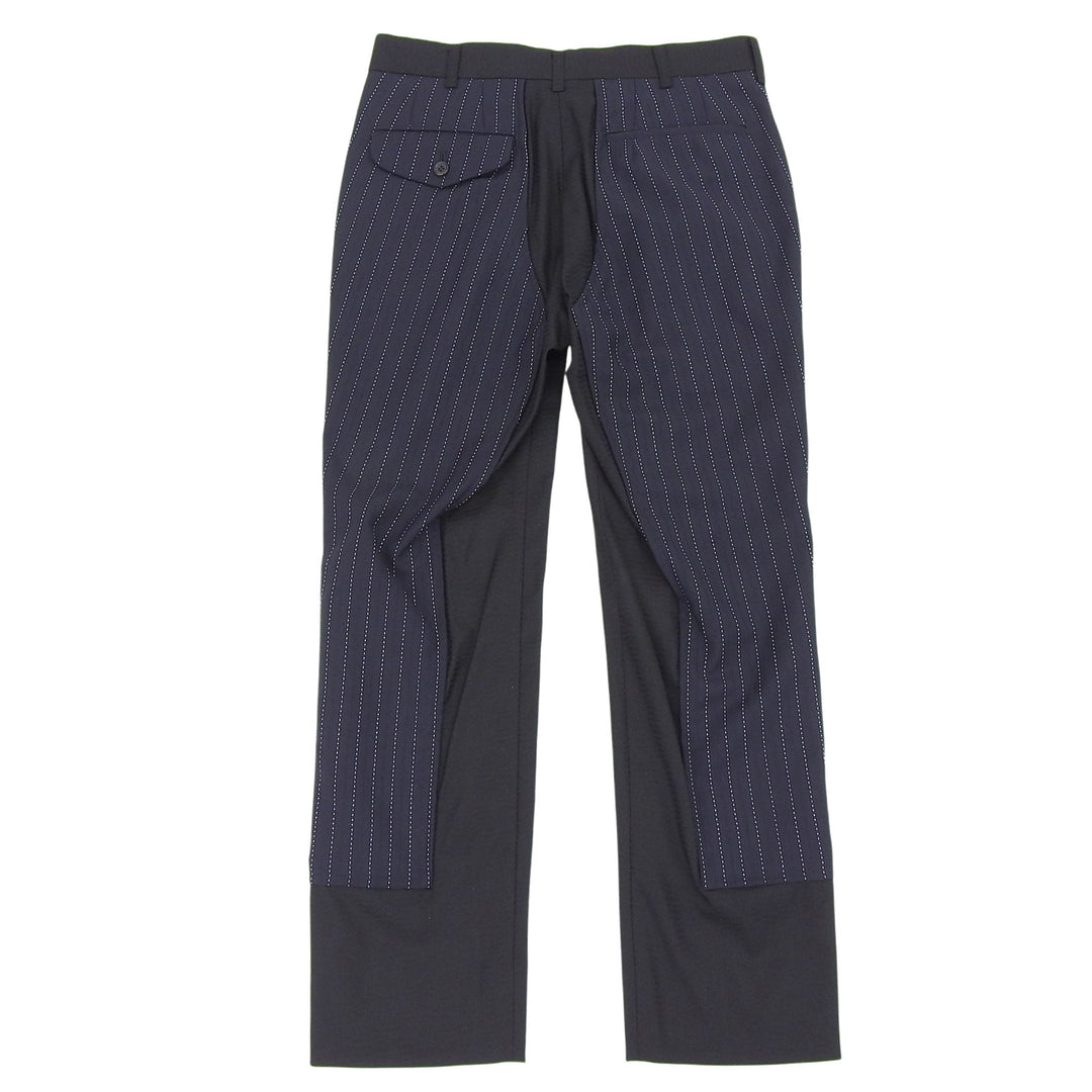 Pristine COMME des GARCONS HOMME PLUS Pants Navy wool mens XS PS-P004