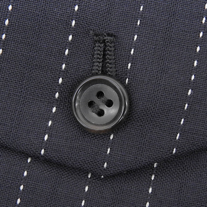 Pristine COMME des GARCONS HOMME PLUS Pants Navy wool mens XS PS-P004