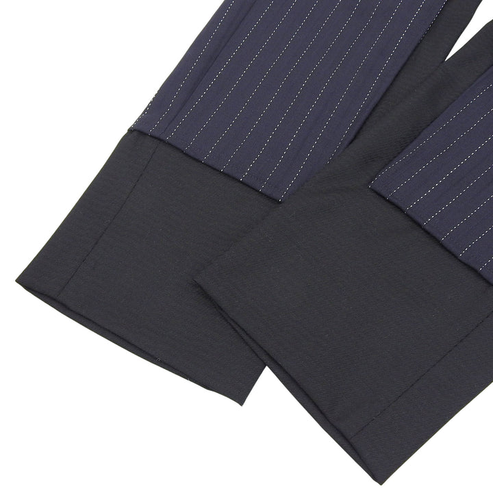 Pristine COMME des GARCONS HOMME PLUS Pants Navy wool mens XS PS-P004