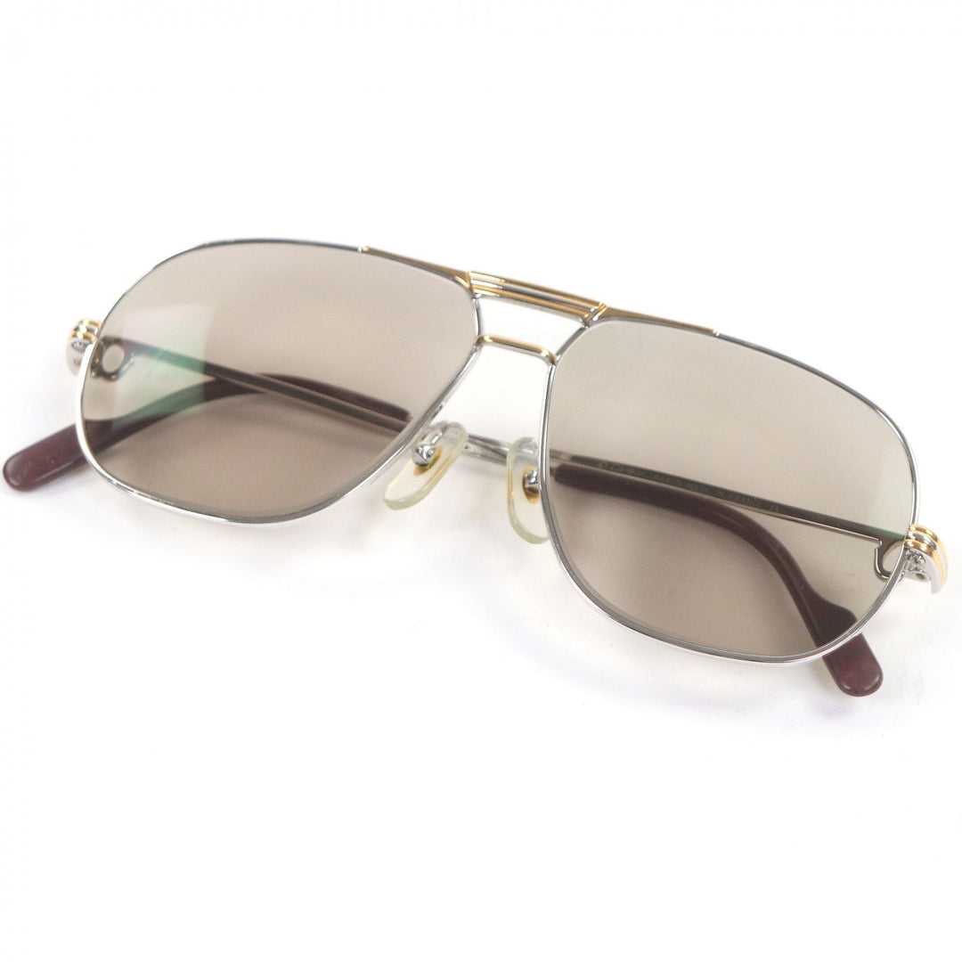 Great Cartier sunglasses Trinity Two Bridges Silver mens