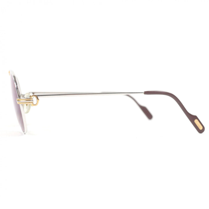 Great Cartier sunglasses Trinity Two Bridges Silver mens
