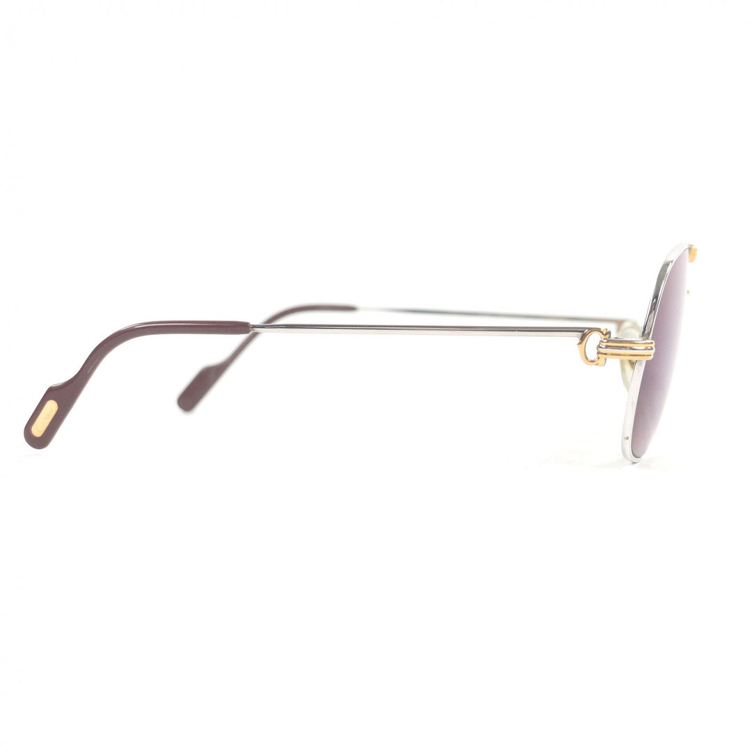 Great Cartier sunglasses Trinity Two Bridges Silver mens
