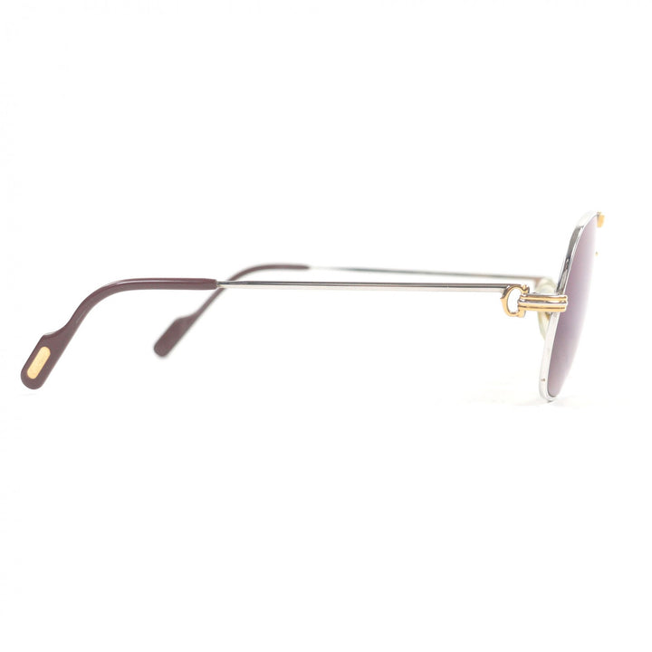 Great Cartier sunglasses Trinity Two Bridges Silver mens