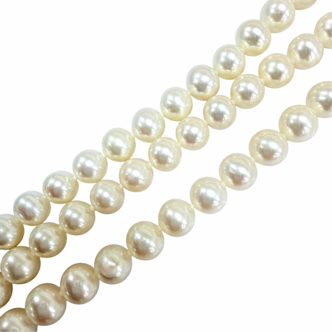 Excellent TIFFANY&Co. Pearl Wrap Necklace Current product Freshwater pearl