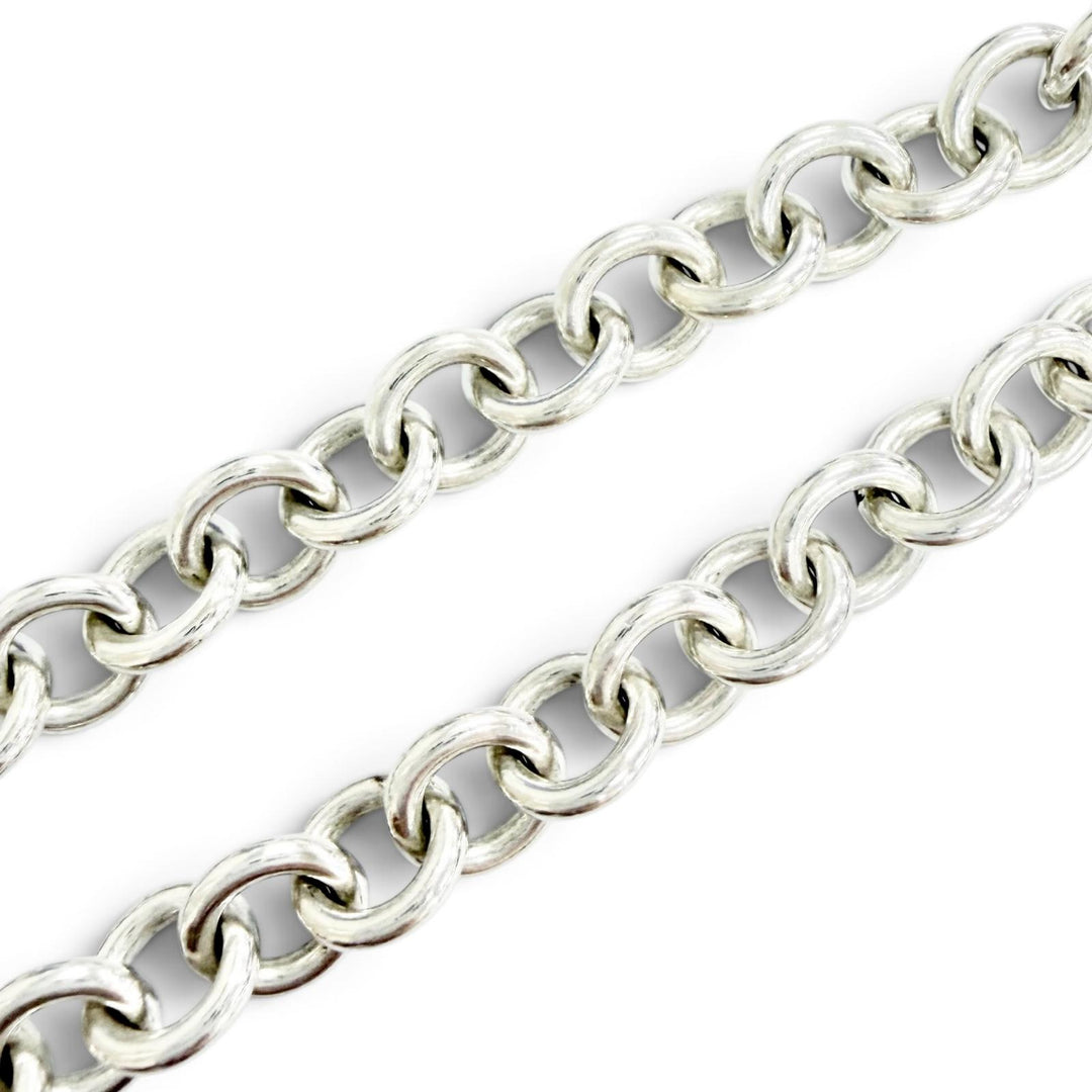 Great TIFFANY&Co. Necklace 1837 Rock Cadena Necklace choker Silver 925 Women