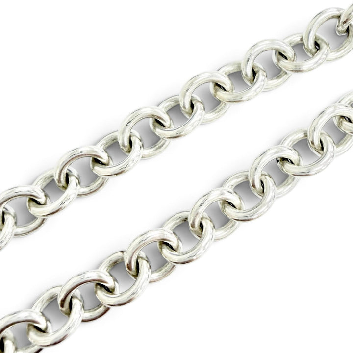 Great TIFFANY&Co. Necklace 1837 Rock Cadena Necklace choker Silver 925 Women