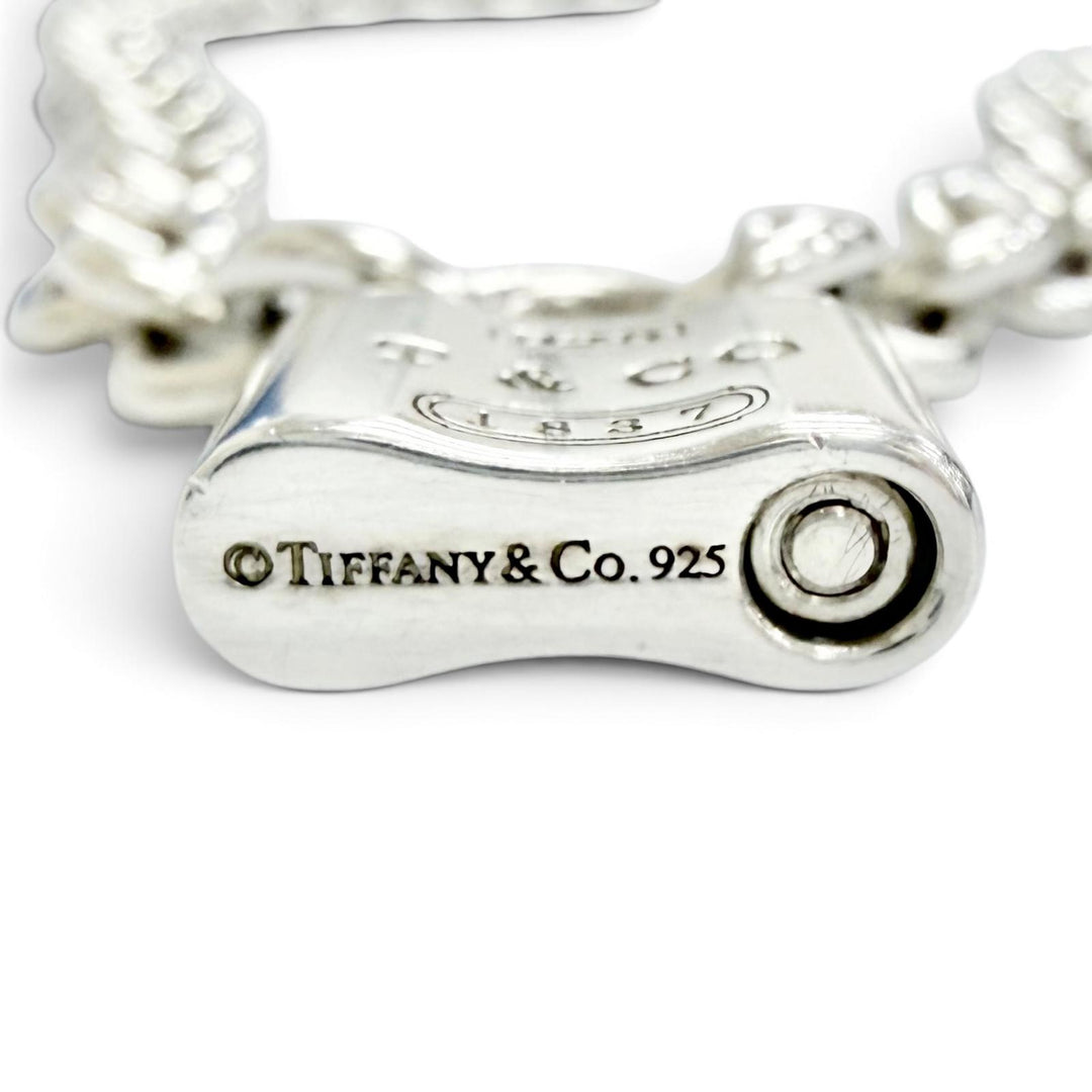 Great TIFFANY&Co. Necklace 1837 Rock Cadena Necklace choker Silver 925 Women