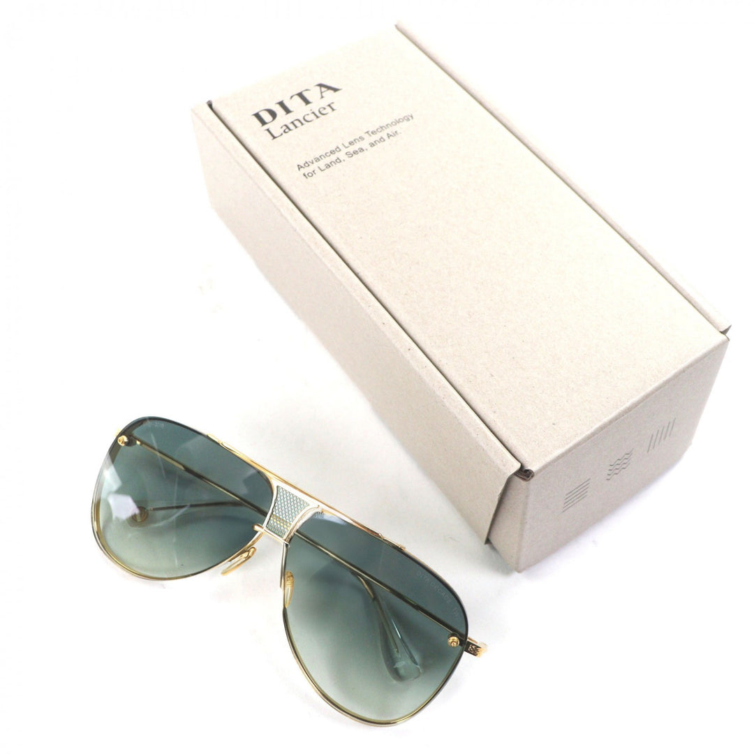 Pristine DITA sunglasses DECADE-TWO gold mens DRX-2082-L
