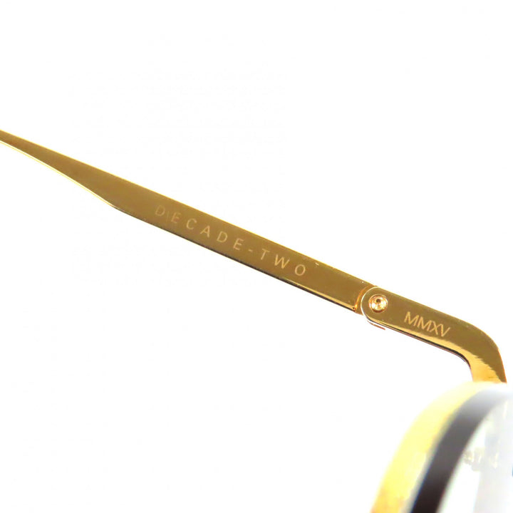 Pristine DITA sunglasses DECADE-TWO gold mens DRX-2082-L