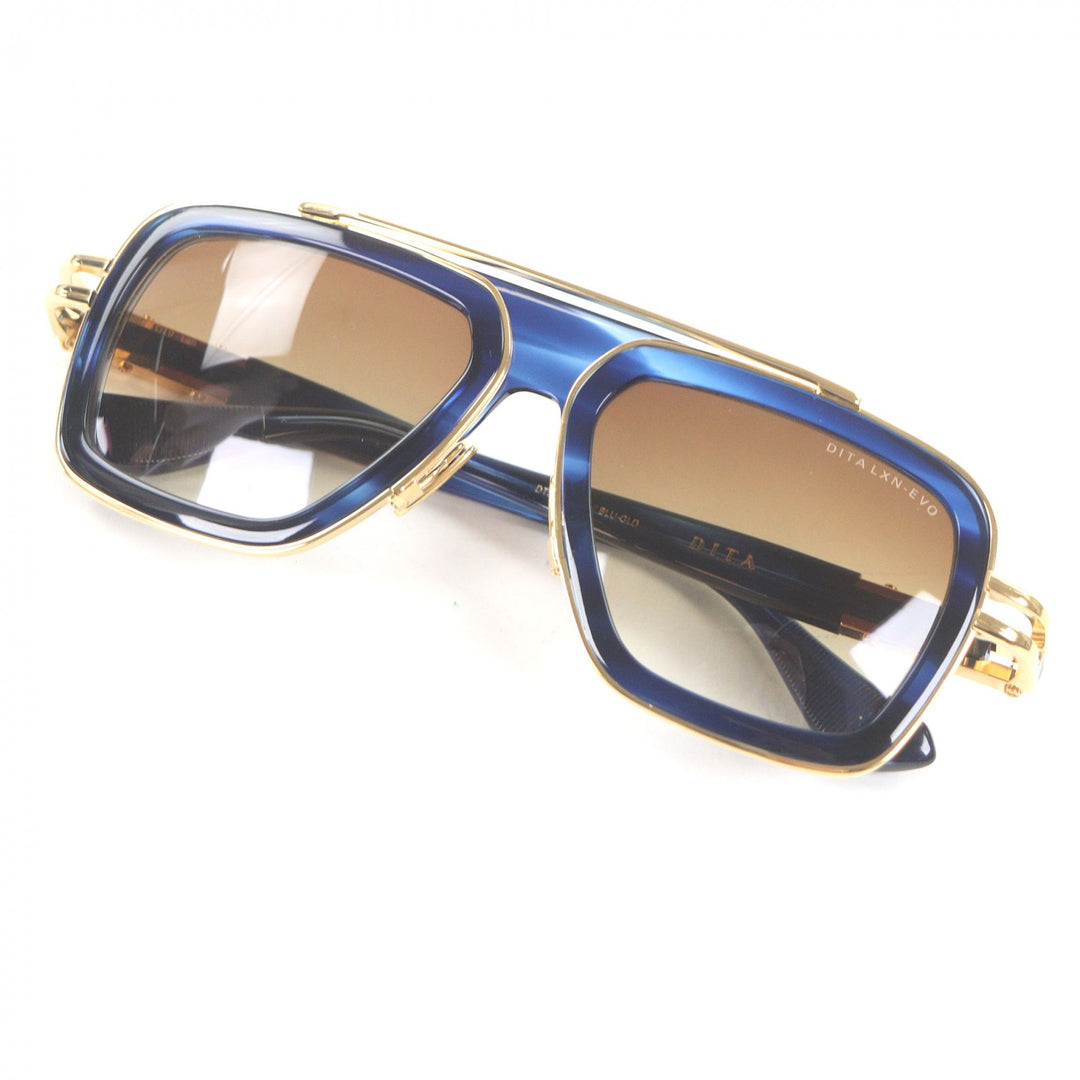 Excellent DITA sunglasses LXN-EVO Clear blue mens DTS403-A-03