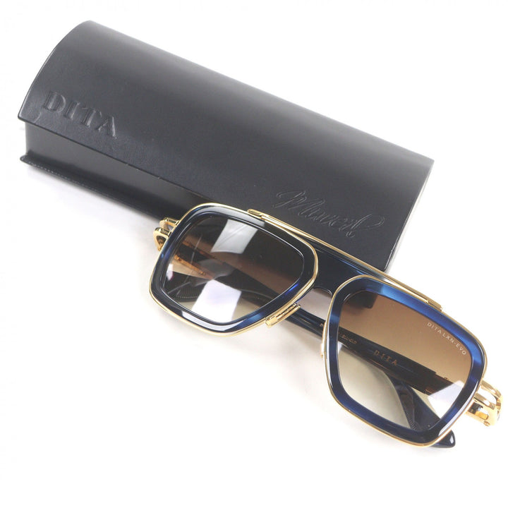 Excellent DITA sunglasses LXN-EVO Clear blue mens DTS403-A-03
