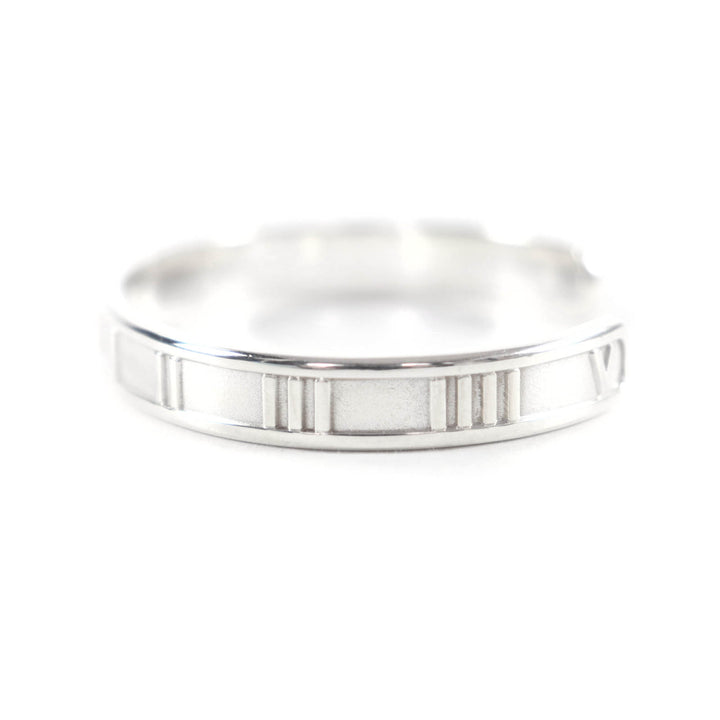 Excellent TIFFANY&Co. Bangle Atlas open Silver 925 Women